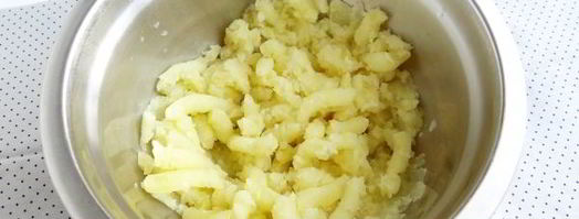 картофельные лепешки с укропом. Шаг 3