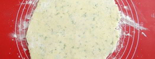 картофельные лепешки с укропом. Шаг 7