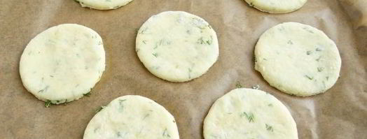 картофельные лепешки с укропом. Шаг 9