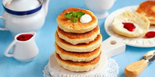 Хлебные лепешки на сковороде