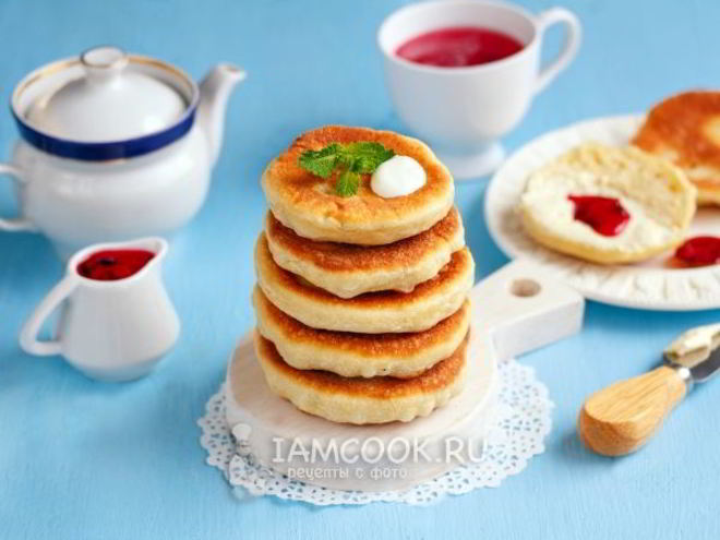 Рецепт хлебных лепешек на сковороде