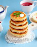 Хлебные лепешки на сковороде