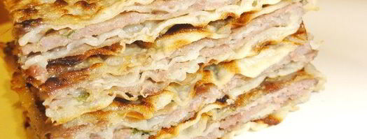 китайские лепешки с мясом. Шаг 14