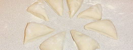 китайские лепешки с мясом. Шаг 6