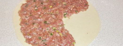 китайские лепешки с мясом. Шаг 7