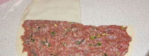 китайские лепешки с мясом. Шаг 8