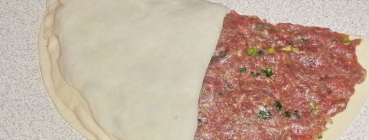 китайские лепешки с мясом. Шаг 9