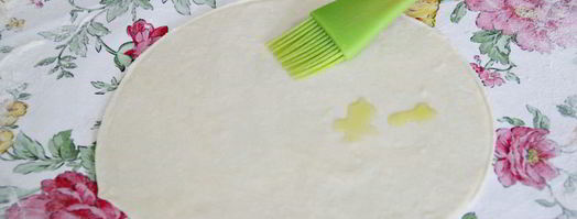 китайские лепешки с зеленью. Шаг 8