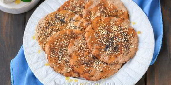 Кукурузные лепешки в духовке