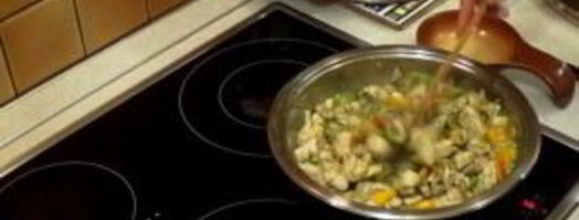 куриное филе с лепешками. Шаг 3