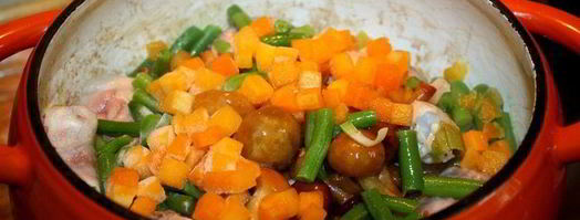 куриный кобблер с тимьяновыми лепешками. Шаг 2