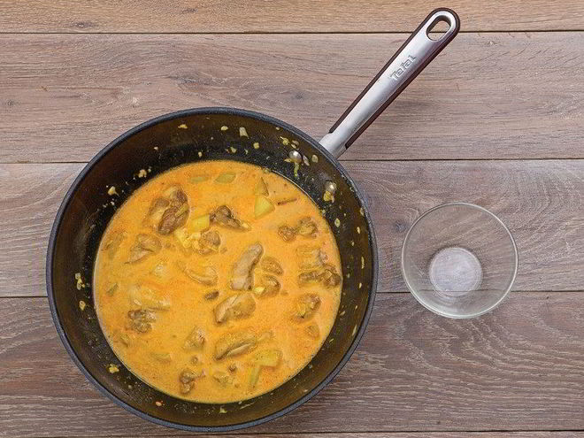 Рецепт курицы карри с лепешками ротти