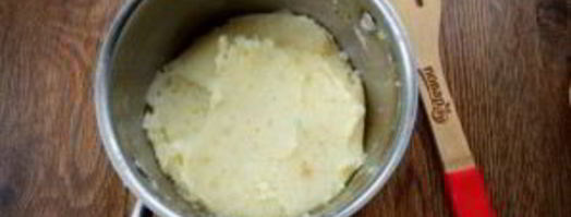 кузикмяк — сытная лепешка с картофелем. Шаг 4