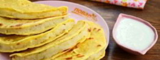 кузикмяк — сытная лепешка с картофелем. Шаг 8