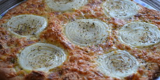 Лепешка луковая