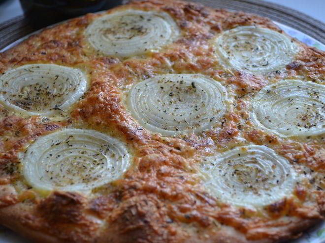 Рецепт лепешки луковой