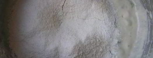 лепешка с зеленым луком. Шаг 4