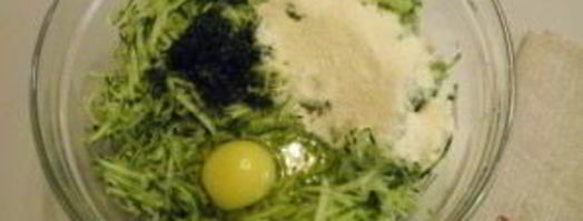 лепешки из кабачков. Шаг 2