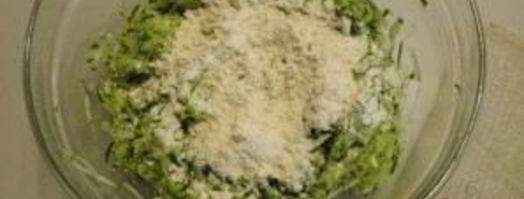 лепешки из кабачков. Шаг 3