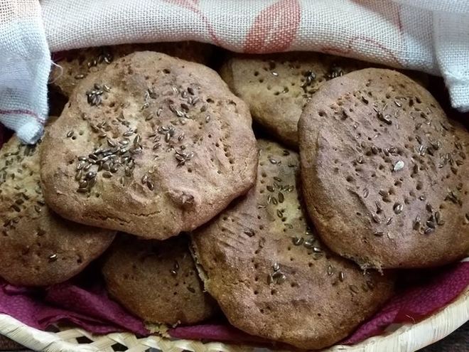 Рецепт лепешек из ржаных отрубей