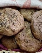 Лепешки из ржаных отрубей