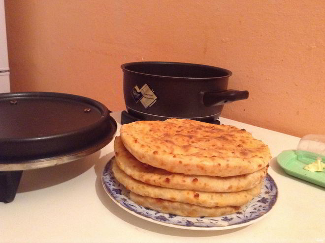 Рецепт лепешек из творожного теста