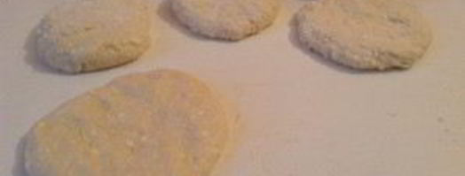 лепешки из творожного теста. Шаг 6