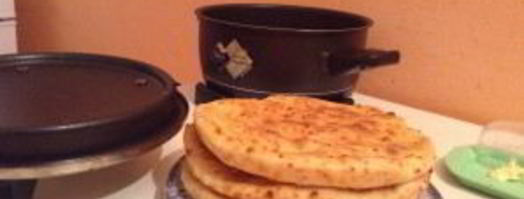 лепешки из творожного теста. Шаг 9