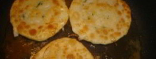 лепешки на молоке. Шаг 3