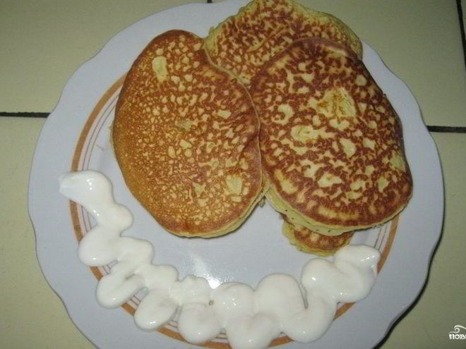 Рецепт лепешек на сметане