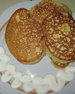 Лепешки на сметане