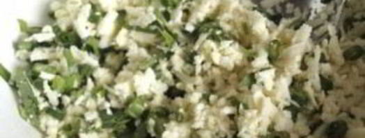 лепешки на воде. Шаг 3