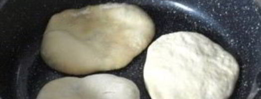 лепешки на воде. Шаг 5