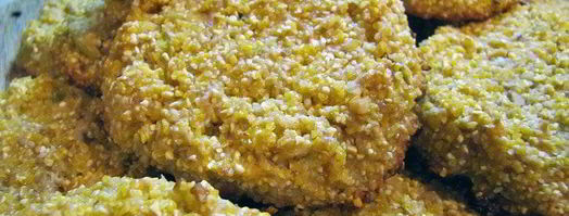 лепешки-печенюшки из кукурузной крупы и не только. Шаг 3