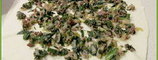 лепешки по-дунгански с мясом и зеленью. Шаг 5