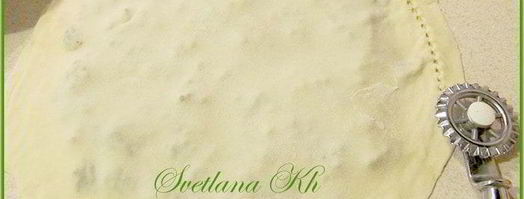 лепешки по-дунгански с мясом и зеленью. Шаг 6