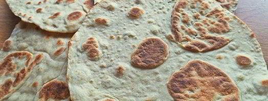 лепешки пьядины с начинками. Шаг 13