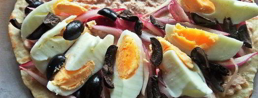 лепешки пьядины с начинками. Шаг 20