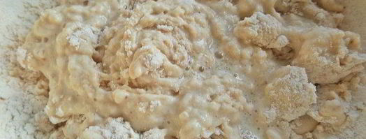 лепешки пьядины с начинками. Шаг 3