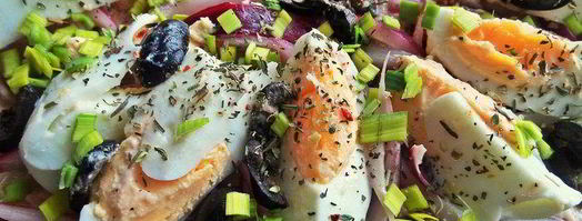 лепешки пьядины с начинками. Шаг 21