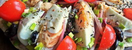 лепешки пьядины с начинками. Шаг 22