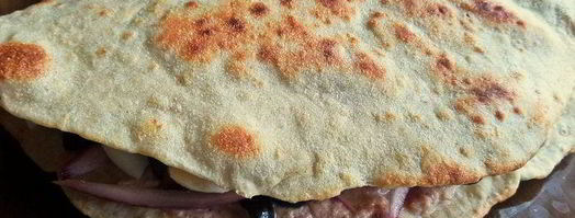 лепешки пьядины с начинками. Шаг 23