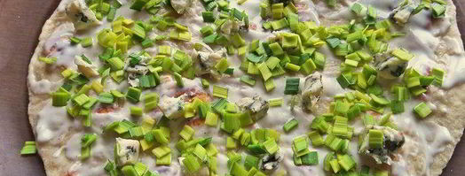 лепешки пьядины с начинками. Шаг 28