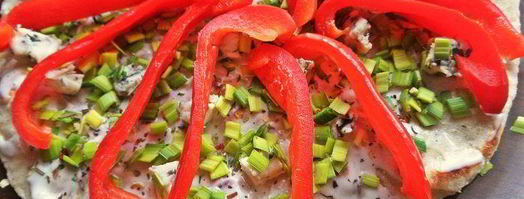 лепешки пьядины с начинками. Шаг 29