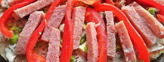 лепешки пьядины с начинками. Шаг 30