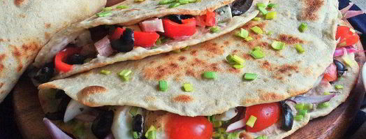 лепешки пьядины с начинками. Шаг 34