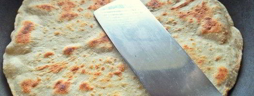 лепешки пьядины с начинками. Шаг 10