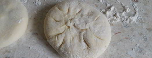 лепешки с куриным фаршем и брынзой. Шаг 8