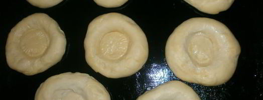 лепешки с луком и маком. Шаг 4