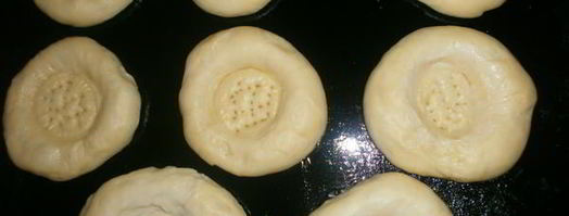 лепешки с луком и маком. Шаг 6